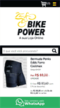 Mobile Screenshot of bikepower.com.br